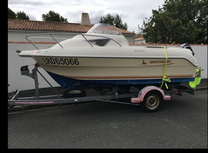 Billet Location de bateau - Quicksilver 510 Cruiser (Motorboat)