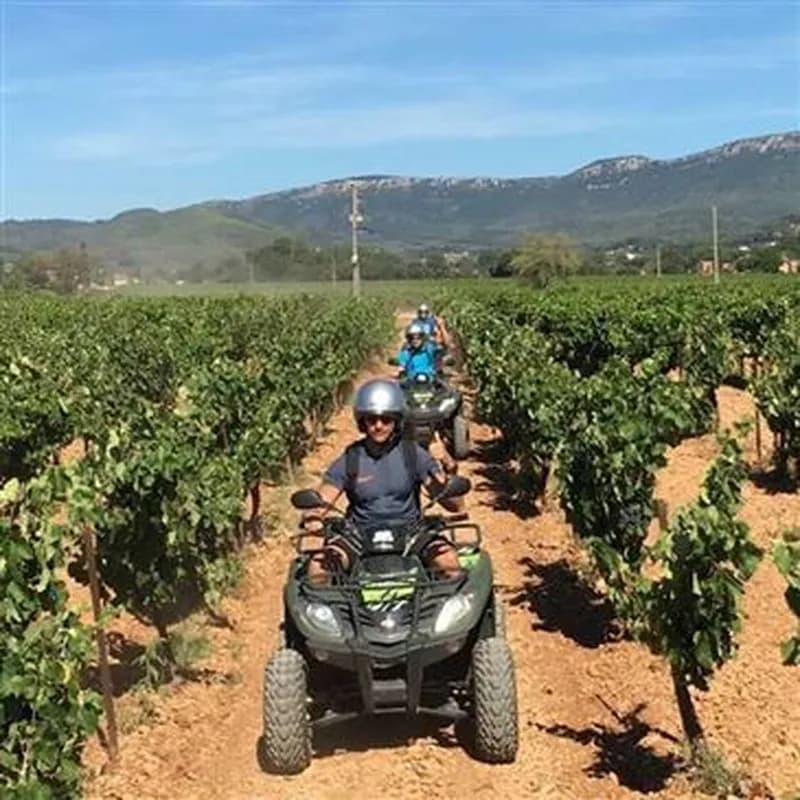 Billet Randonnée en Quad dans le Var à Cuers