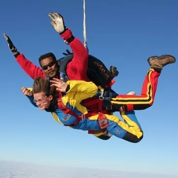Billet Saut en Parachute Tandem près de Lyon