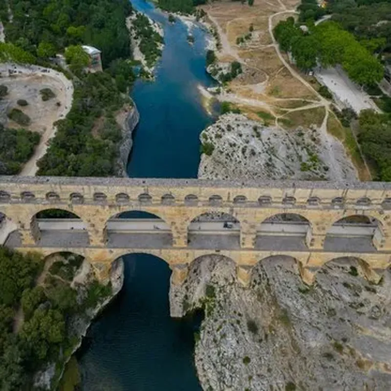 Billet Baptême en Hélicoptère - Survol du Pont du Gard