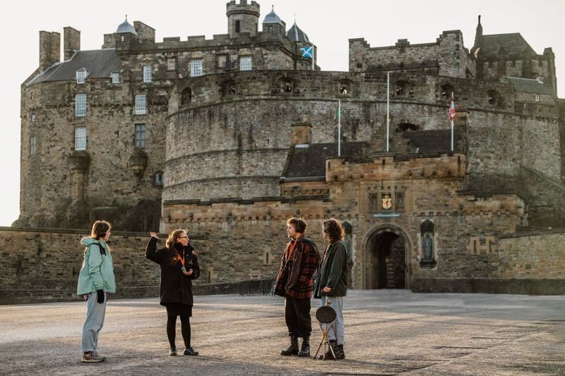 Billet Le Château d'Édimbourg & Royal Mile : Billet coupe-file + Visite à pied