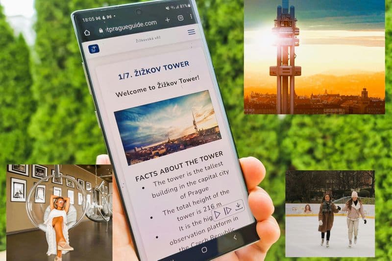 Billet Tour de télévision de Žižkov : Billet en ligne + Audioguide