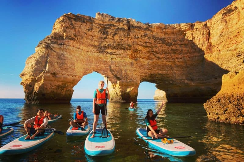 Billet Grotte de Benagil : Stand Up Paddle Tour depuis la plage de Benagil