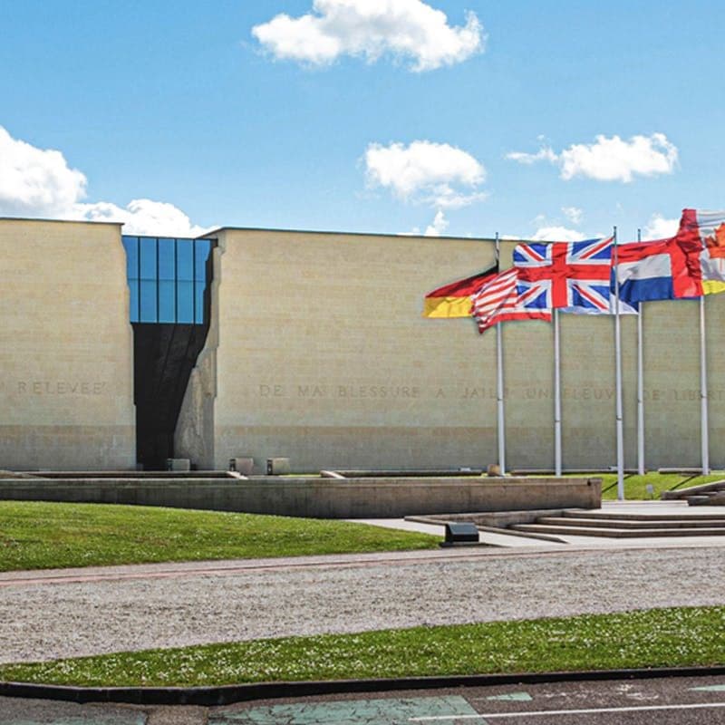 Billet Mémorial de Caen : Billet d'entrée