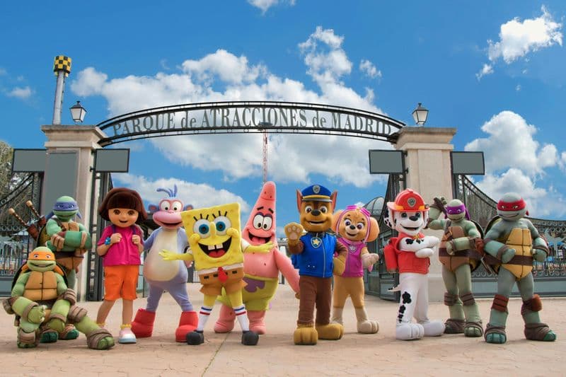 Billet Parque de Atracciones Madrid: Billet d'entrée