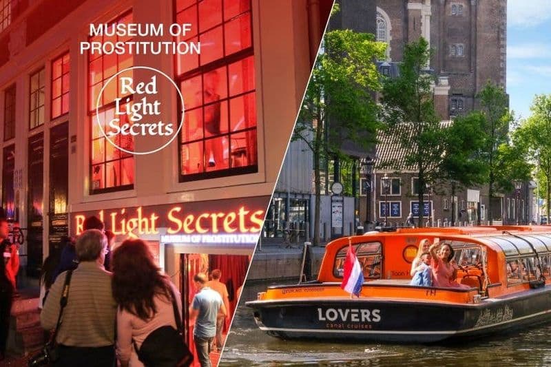 Billet Amsterdam : Musée Red Light Secrets + Croisière sur les canaux