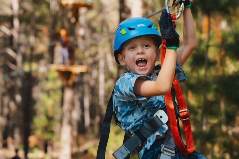 Billet Treetops Adventure Canberra : Parcours d'escalade junior