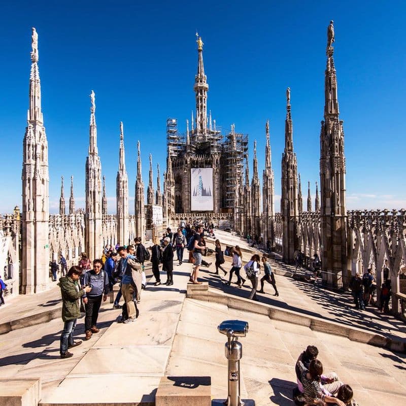 Billet Duomo de Milan : Accès au toit uniquement