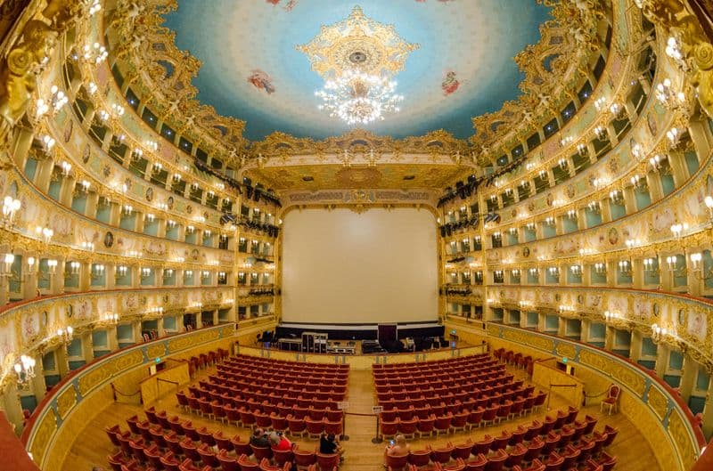 Billet Opéra La Fenice  : coupe-file + audioguide