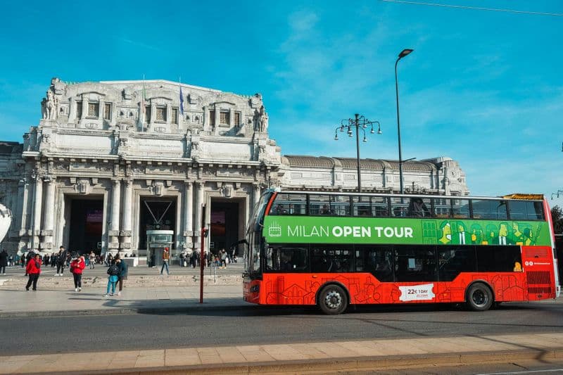 Billet Milan Open Tour : Visite guidée en bus Hop-on Hop-off