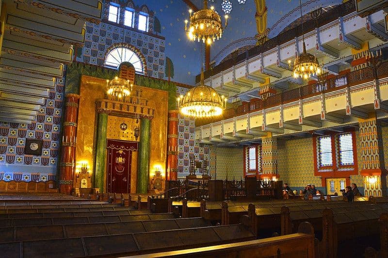 Billet Synagogue Kazinczy avec repas facultatif