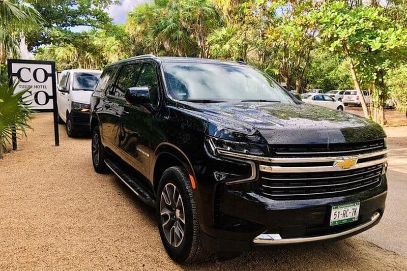 Billet De l'aéroport de Cancun à Playa Del Carmen (transport de luxe) aller-retour