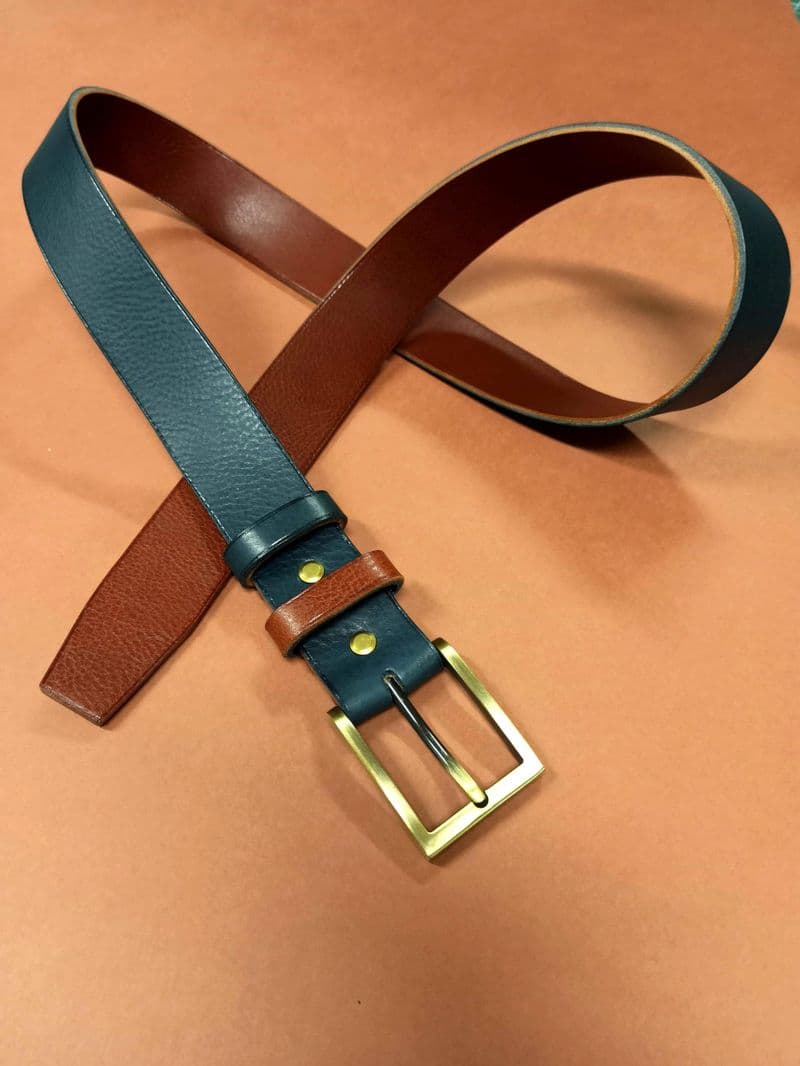 Billet Atelier - Fabriquez votre ceinture réversible en cuir