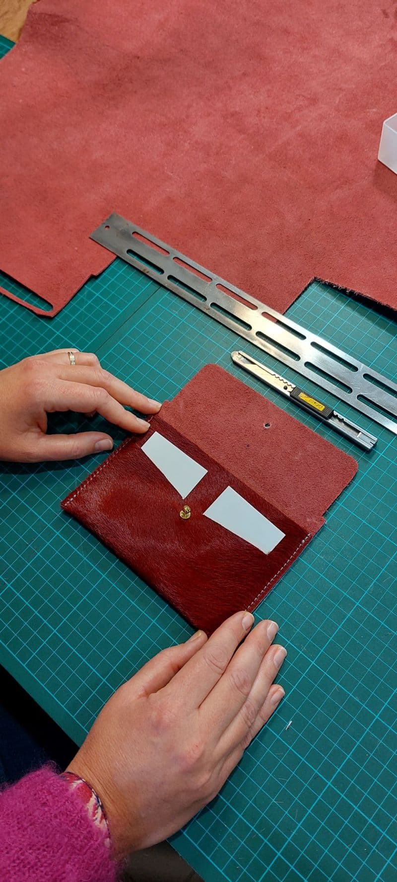 Billet Atelier - Initiez-vous à la petite maroquinerie