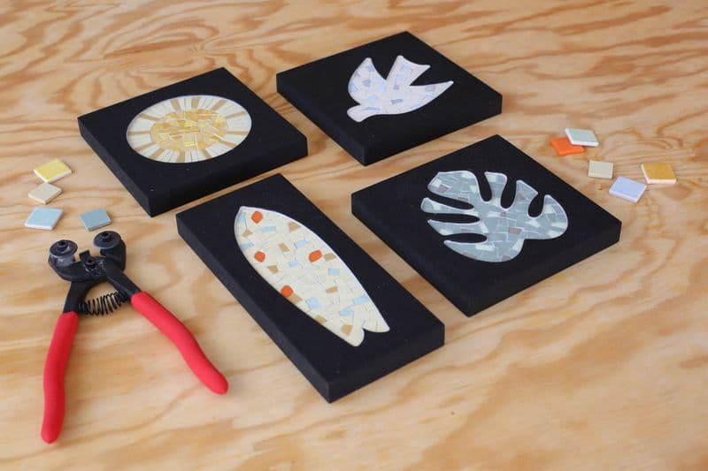 Billet Atelier - Réalisez votre cadre de décoration en mosaïque