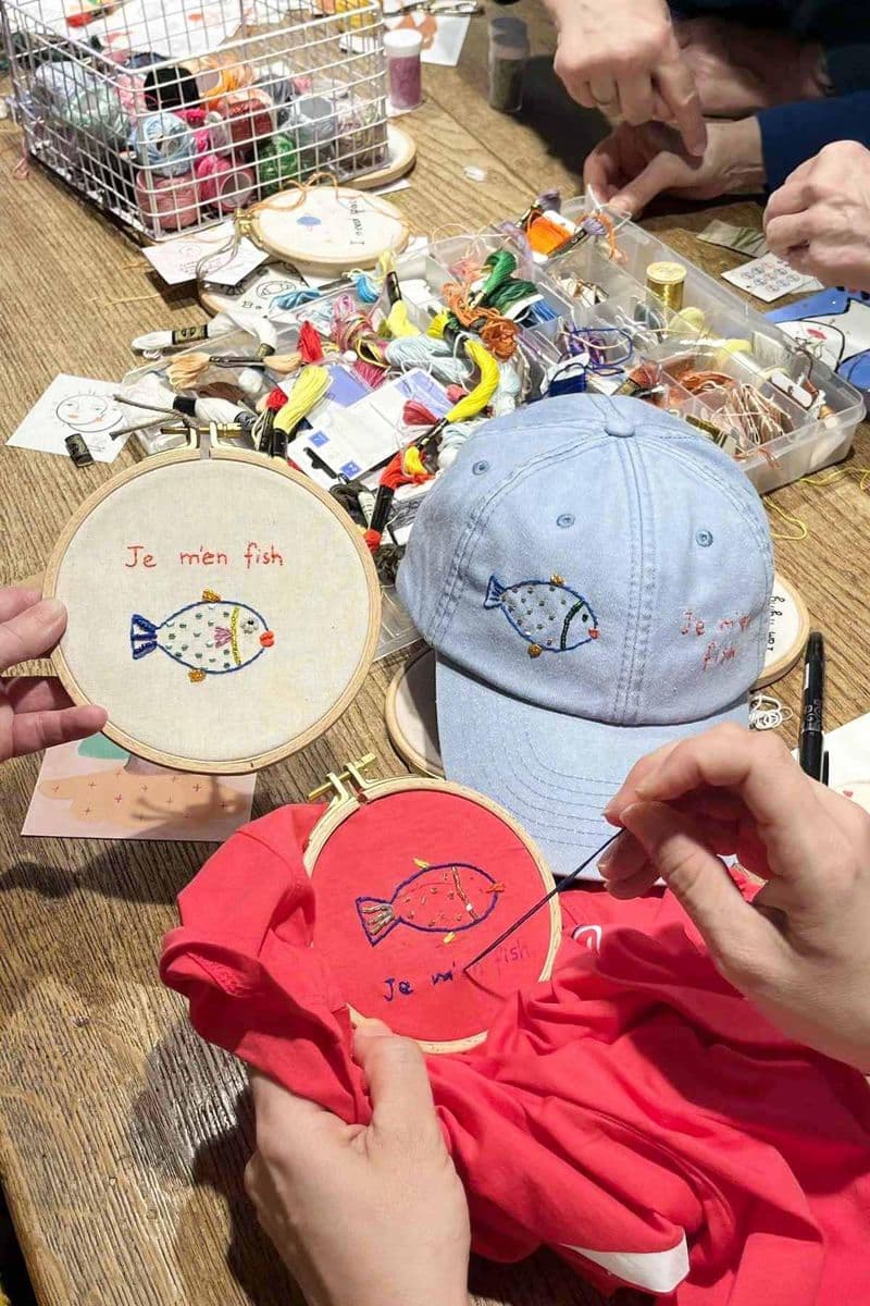 Billet Atelier - Brodez votre casquette ou t-shirt