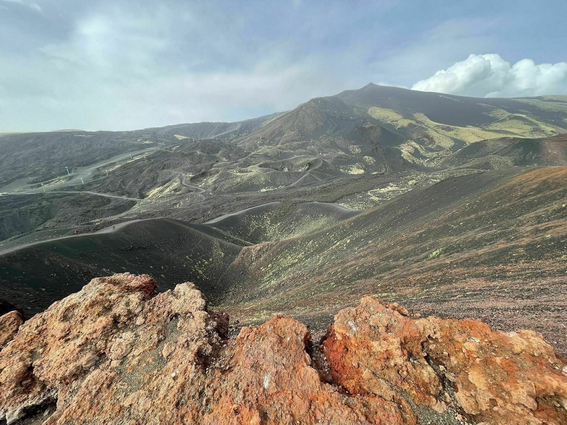 L'ascension de l’Etna depuis le refuge Sapienza