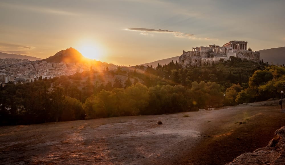 Colline de la Pnyx, Acropole Athènes