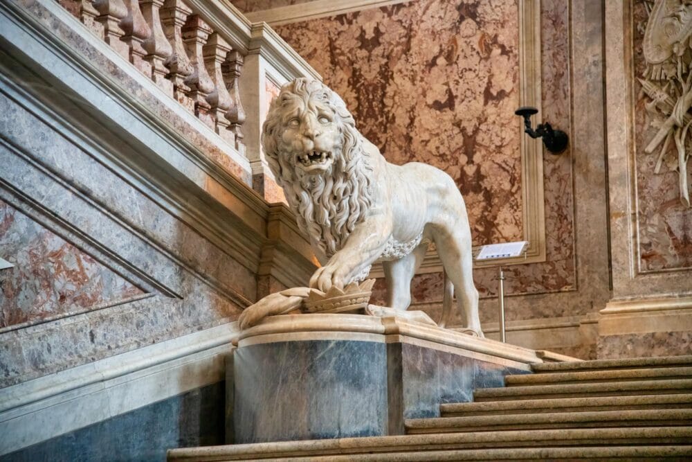 Escalier palais de Caserte