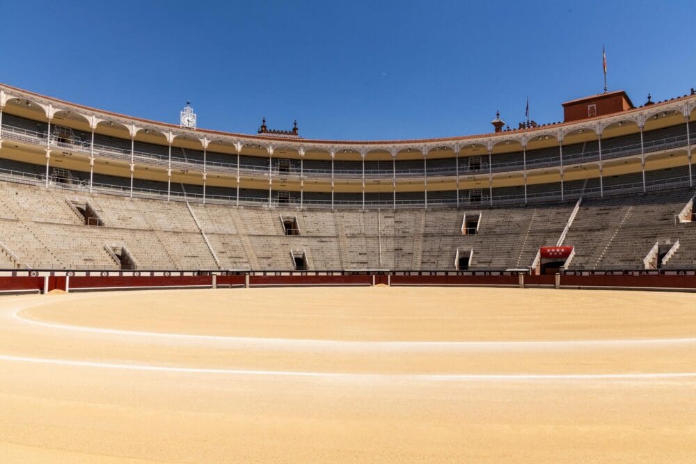 Gradins de l'arène de las Ventas