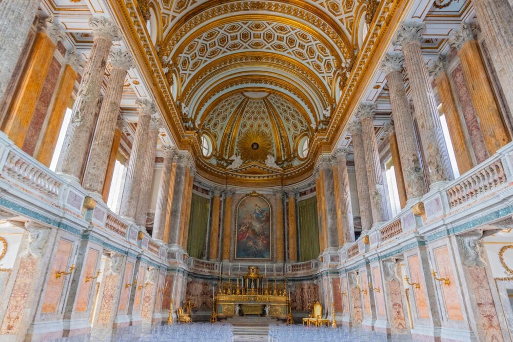 La chapelle palatine, Palais de Caserte