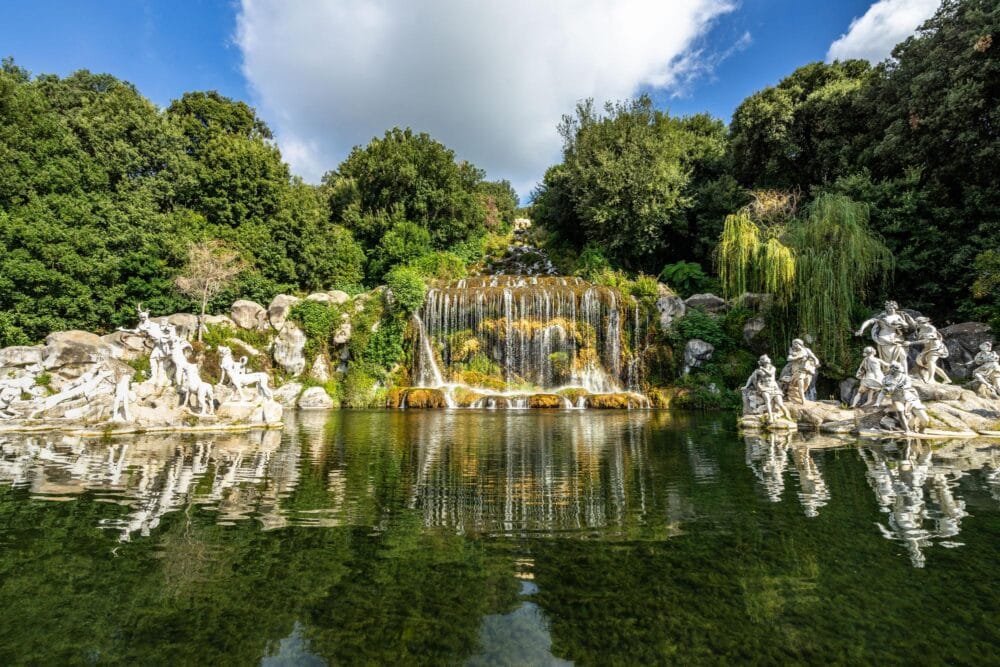 La grande cascade du Palais de Caserte