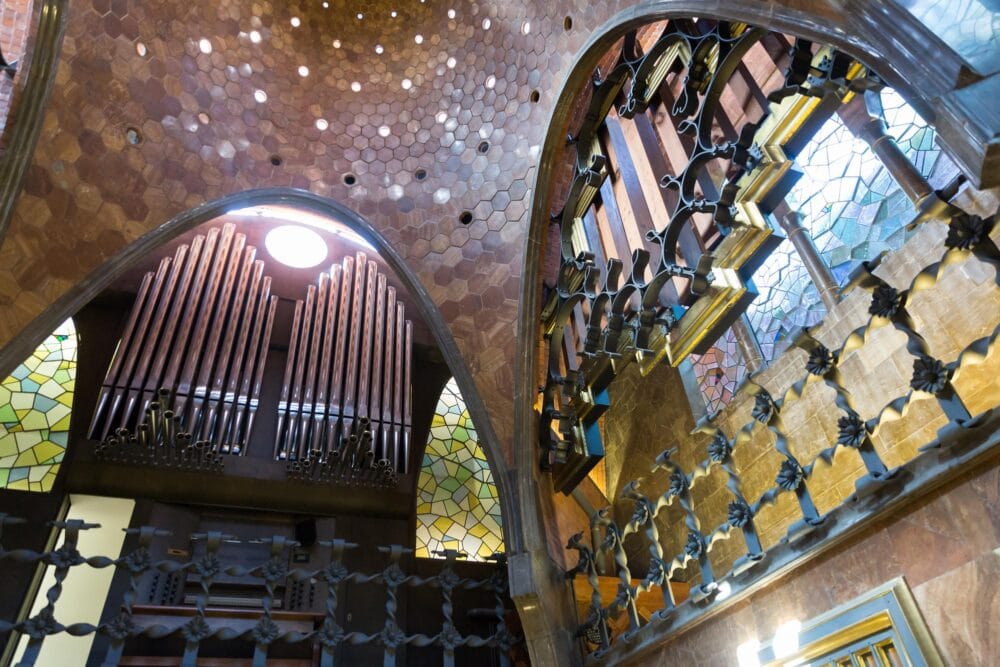 L'orgue du palais Guell