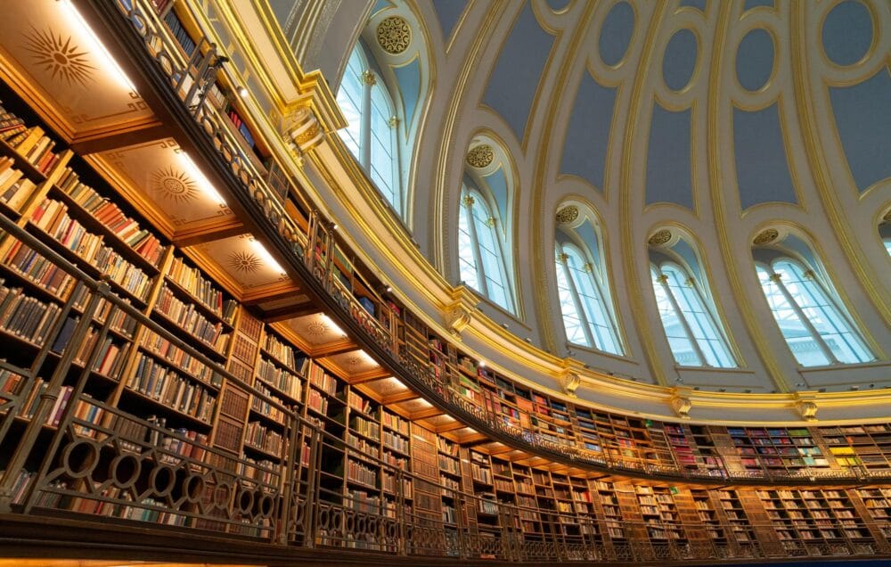 Salle de lecture au British Museum Londres
