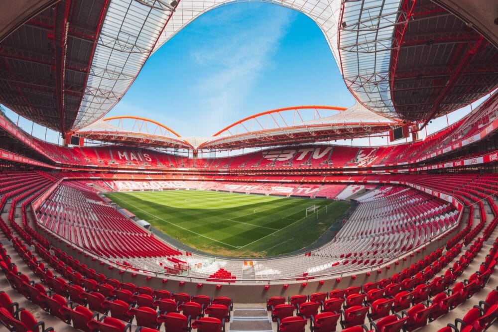 estadio da luz tribunes