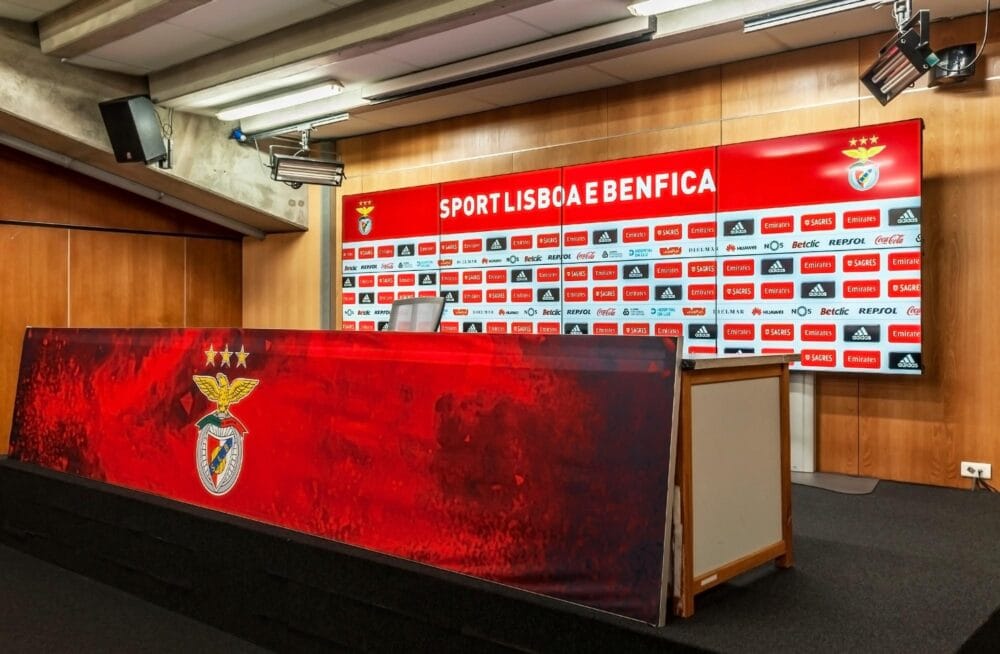 salle de presse Benfica