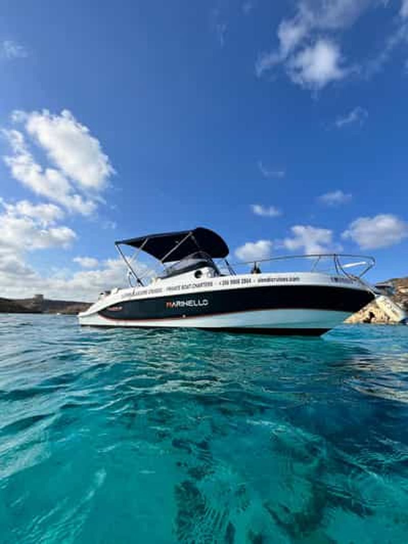 Billet Malte : Comino, Blue lagoon visite privée en bateau rapide