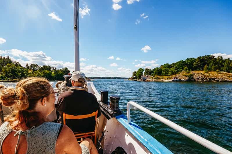 Billet Stockholm : Croisière touristique dans l'archipel de la ville avec guide