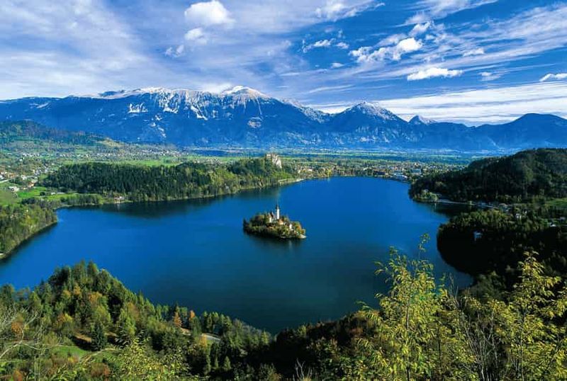Billet Ljubljana : Tour du lac de Bled et de Bohinj avec la cascade de Savica