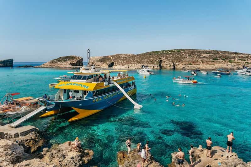 Billet Malte : îles de Gozo et Comino, Blue Lagoon et grottes marines