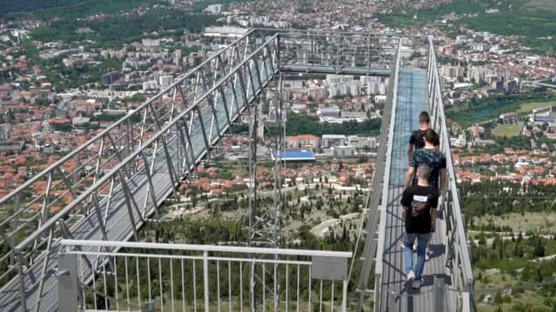Billet Pont de verre et tyrolienne Mostar