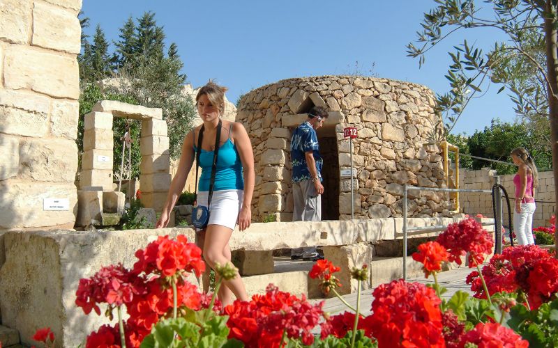 Billet Visite guidée d'une demi-journée des temples de Hagar Qim, du patrimoine calcaire et de la Grotte bleue