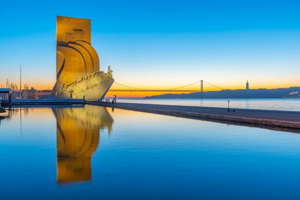Le Monument des Découvertes près de la Tour de Bélem