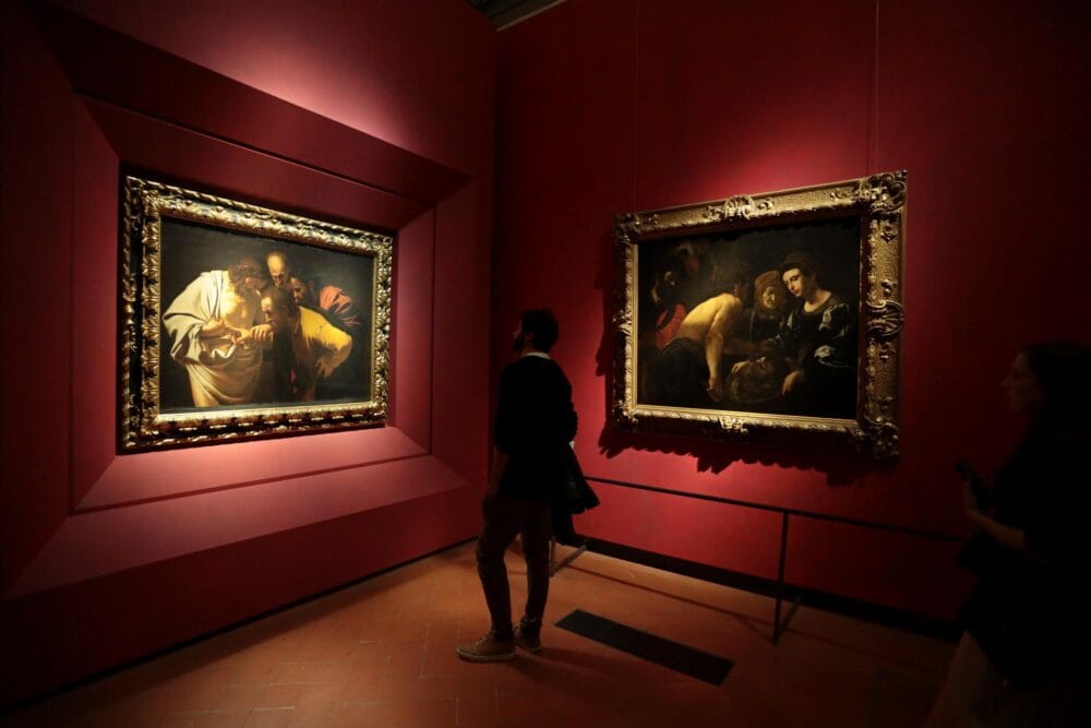 Peintures de Caravage à la Galerie des Offices