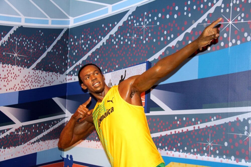 Zone des légendes du sport - Madame Tussauds à Londres