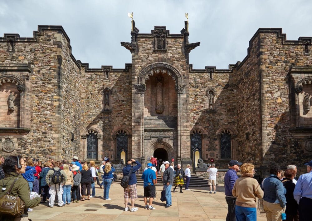 Entrée du Mémorial national de guerre écossais
