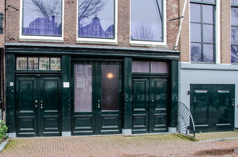 Porte de la Maison d'Anne Frank, anciennement société de pectine